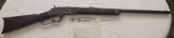 Winchester 1st Model 1873 Deluxe Rifle, 2X Wood, Factory Letter - 2 of 14
