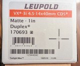 Leupold VX 3i. 4.5 14x40mm CDS