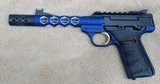 Buck Mark Plus Vision UFX Blue .22 Pistol NIB - 1 of 14