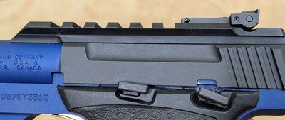Browning Buck Mark Plus Vision UFX Blue .22 Pistol NIB - Image 3 of 14