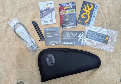 Browning Buck Mark Plus Vision UFX Blue .22 Pistol NIB - Image 10 of 14