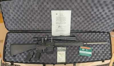 Colt CAR-A3 HBAR Elite Target w/Nikon 6.5x20 Scope - Image 8 of 12