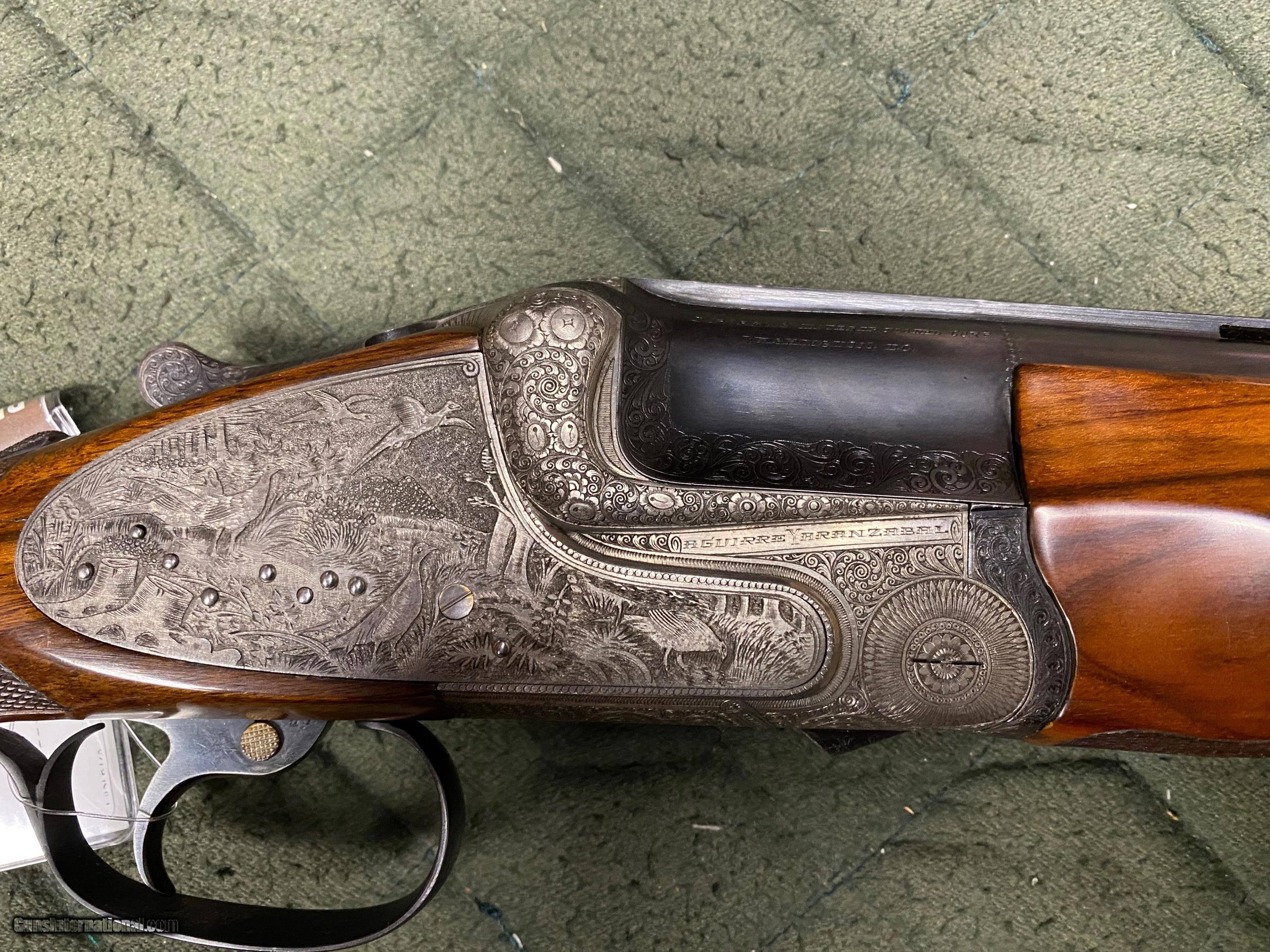 AYA Model 37 Super 12 gauge 9 pin Sidelock O/U