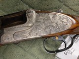 AYA Model 37 Super 12 gauge 9 pin Sidelock O/U - 4 of 11