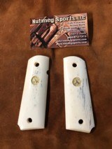 Nutmeg Giraffe Bone 1911 grips - 1 of 1