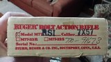 Ruger international RSINIB tang safety blued 7x57(275 Rigby) - 3 of 12