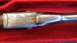 Fred Williams London 12 ga SXS box lock 3" 2 barrel set cased - 10 of 15