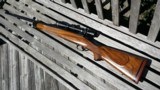 KIMBER mod 89 BGR 338 win mag. early, Scoped tip off mounts, awesome wood - 1 of 14