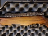 Styer Luxus 270 Heavily factory engraved. signed by engraver .cased - 2 of 8