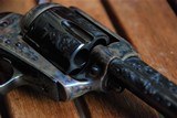 Colt SAA .45 LC 3rd Gen Class C engraved revolver - 13 of 15