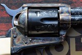 Colt SAA .45 LC 3rd Gen Class C engraved revolver - 5 of 15
