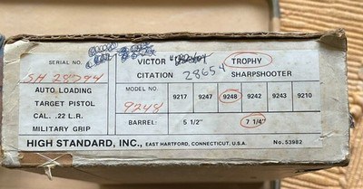 High Standard Supermatic Trophy .22LR - Image 3 of 3