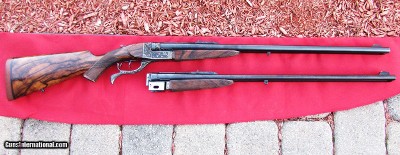 Bailey Bradshaw Rising Block Double Rifle - 2 Barrels, each with Forend - 500NE & 450-400NE