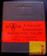 A-Square.577 Tyrannosaur - Hannibal rifle package FOR SALE - 4 of 6