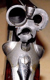 Otto Bock Triple Barrel 3 Caliber Rifle = 16ga Paradox + 8x58R Sauer + 30-30 Win - Image 11 of 15