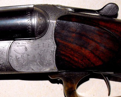 Otto Bock Triple Barrel 3 Caliber Rifle = 16ga Paradox + 8x58R Sauer + 30-30 Win - Image 10 of 15