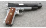 Colt MK IV/Series 70 Government Model In .45 ACP With Clark Bowling Pin Barrel. - 1 of 2