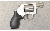 Smith & Wesson ~ 637-2 Airweight ~ .38 SPL +P - 1 of 3