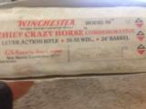 CHIEF CRAZY HORSE COMMEMORATIVE HISTORIC WINCHESTER NIB - 2 of 9