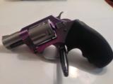 38 Special Lightwieght Charter Arms Lavender Lady Revolver- 2 of 8