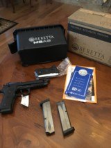 Beretta M9A3, 9MM, New, Unfired, In original packing, Ammo Box, 3 Magazines, 17 + 1 - 1 of 5