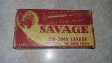 SAVAGE .250-300 BRASS COLLECTIBLE BOX - 1 of 6