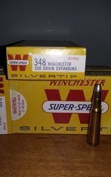 WINCHESTER MODEL 71 BROWNING 71 COMMEMORATIVE 200 GRAIN SILVERTIP AMMO - 2 of 2