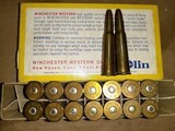 BROWNING 71 COMMERATIVE AMMO 348 WINCHESTER SILVER TIPS - 5 of 5