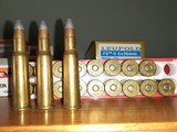 BROWNING 71 COMMERATIVE AMMO 348 WINCHESTER SILVER TIPS - 2 of 5