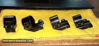 WEAVER SCOPE RING AND 3 EXTENSION RINGS LOW1"