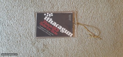 ITHACA SKB MODEL 280 SIDE BY SIDE HANG TAG WITH INSTRUCTIONS