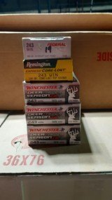 35 REMINGTON AMMO,32 WINCHESTER SPECIAL AMMO 243 WINCHESTER AMMO 303 BRITISH - 1 of 4