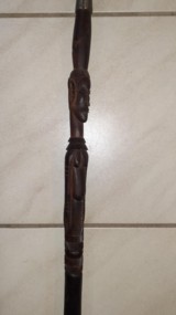 MAASAI TRIBAL SHIELD AND SPEAR - 10 of 15