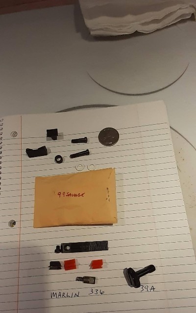 SAVAGE 99 MARLIN
336 WINCHESTER