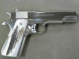 COLT GOV'T MODEL SERIES 70 .45 BRIGHT NICKEL FINISH - PERFECT -- 2 of 2