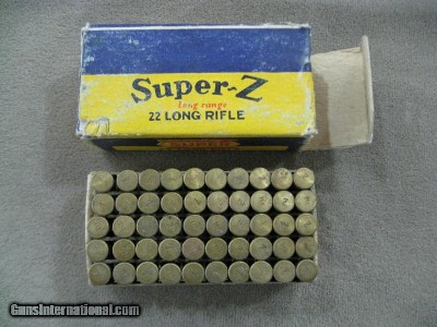 ULTRA RARE SUPER Z .22LR