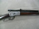 WINCHESTER MODEL 1892 .25-20 RIFLE W/PERIOD SCOPE - 1 of 9