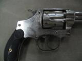 S&W I FRAME .32 S&W LONG REVOLVER, NICKEL, EXCELLENT - 4 of 5