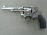 S&W I FRAME .32 S&W LONG REVOLVER, NICKEL, EXCELLENT - 1 of 5