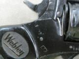 WEBLEY MODEL MARK IV .38 REVOLVER - VERY GOOD TO EXCELLENT - - 6 of 9