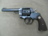COLT OFFICIAL POLICE .38 REVOLVER WITH 5 INCH BARREL - MINT - - 1 of 5