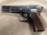 FN BROWNNG HI POWER 9MM PISTOL OUTFIT - NAZI PROOFED W/HOLSTER, BRING BACK PAPERS - - 1 of 11