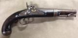 WATERS 1836 PISTOL CONVERTED TO PERCUSSION - US NAVY MARKED - 1 of 12