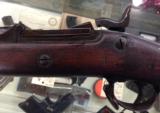 SPRINGFIELD MODEL 1873 TRAP DOOR .45-70 RIFLE (CUT DOWN) - ORIGINAL - 2 of 8