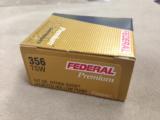 FEDERAL .356 TSW 147 GRAIN HYDRA SHOK JHP - 10 BOXES OF 20 EACH - MINT - 1 of 2