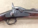 SPRINGFIELD MODE 1873 .45-70 CUT DOWN RIFLE TO CARBINE - VERY GOOD -
- 2 of 7