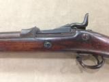 SPRINGFIELD MODE 1873 .45-70 CUT DOWN RIFLE TO CARBINE - VERY GOOD -
- 4 of 7