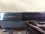 HIGH STANDARD 4th MODEL OLYMPIC .22 SHORT - EXCELLENT & UNUSUAL -
- 6 of 8