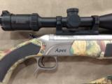 CVA APEX .50 .209 STAINLESS CAMOU W/BURRIS 3-9 SCOPE - MINT -- 2 of 4