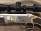 CVA APEX .50 .209 STAINLESS CAMOU W/BURRIS 3-9 SCOPE - MINT -- 4 of 4
